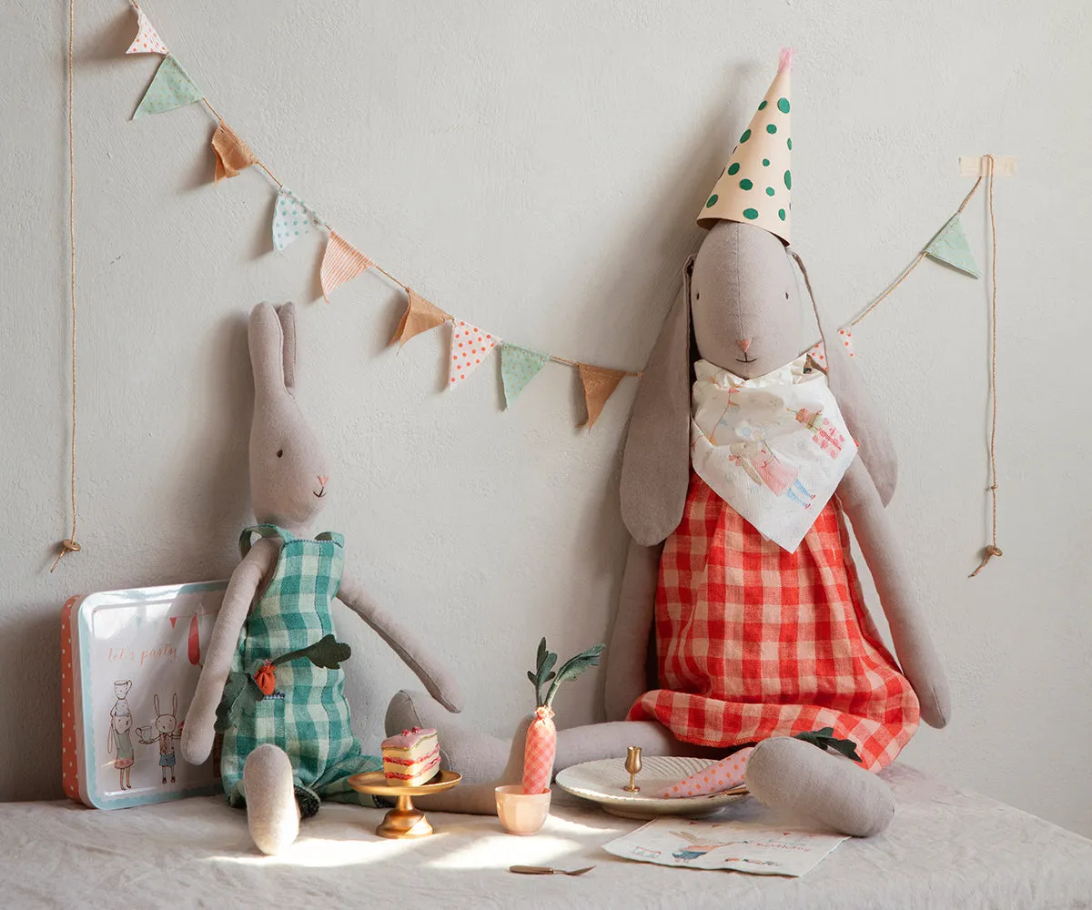 Bunny Size 5, Dress -Plaid Dress Red