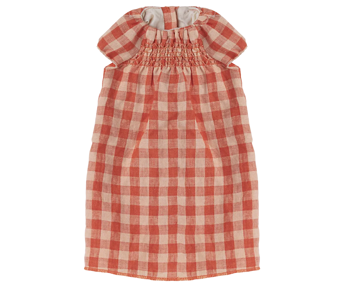 Bunny Size 5, Dress -Plaid Dress Red