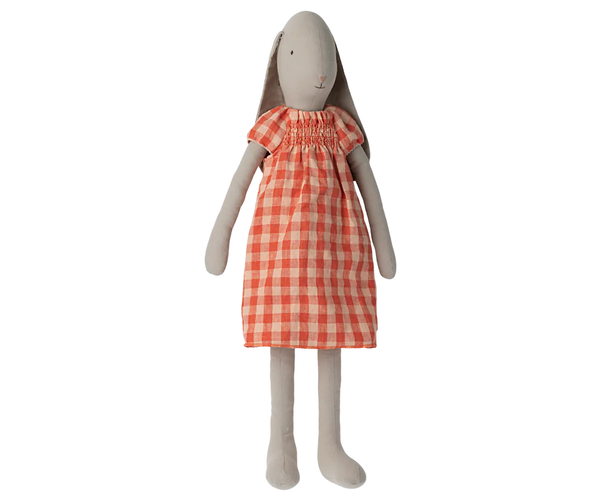 Bunny Size 5, Dress -Plaid Dress Red