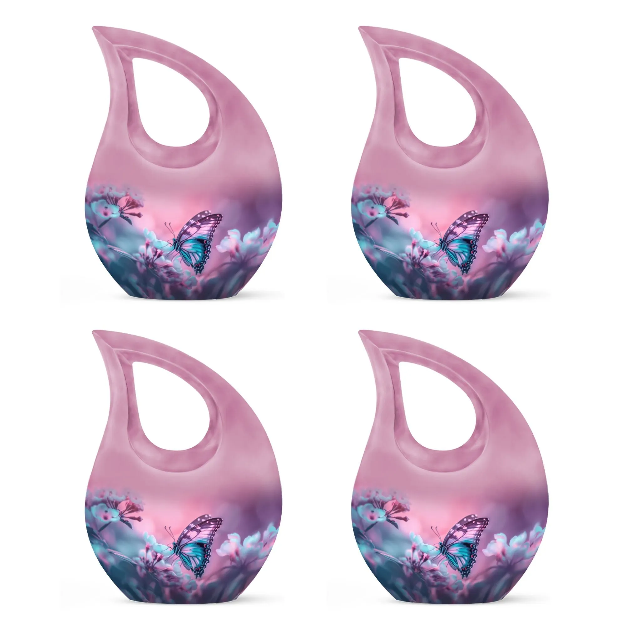 Butterfly Cremation Urn: Unusual Urn For Adult Human Ashes