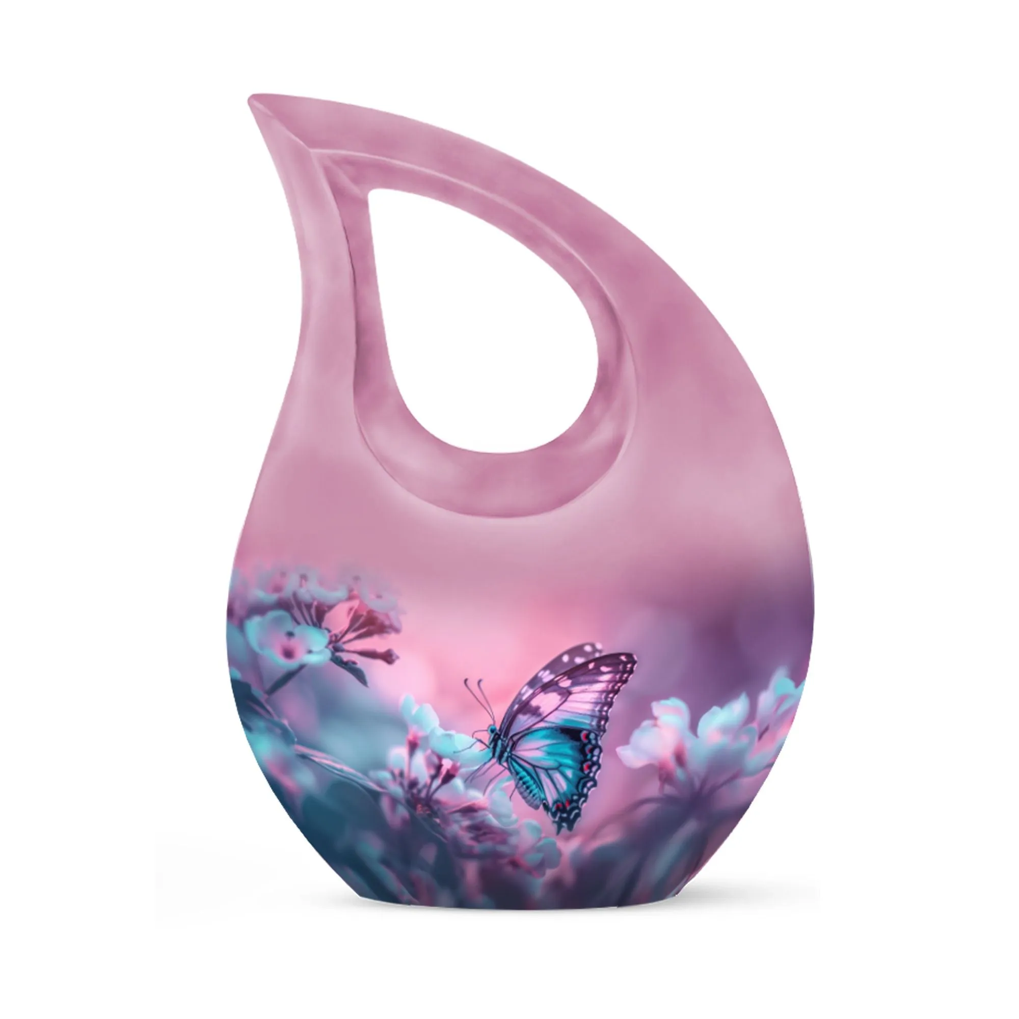 Butterfly Cremation Urn: Unusual Urn For Adult Human Ashes