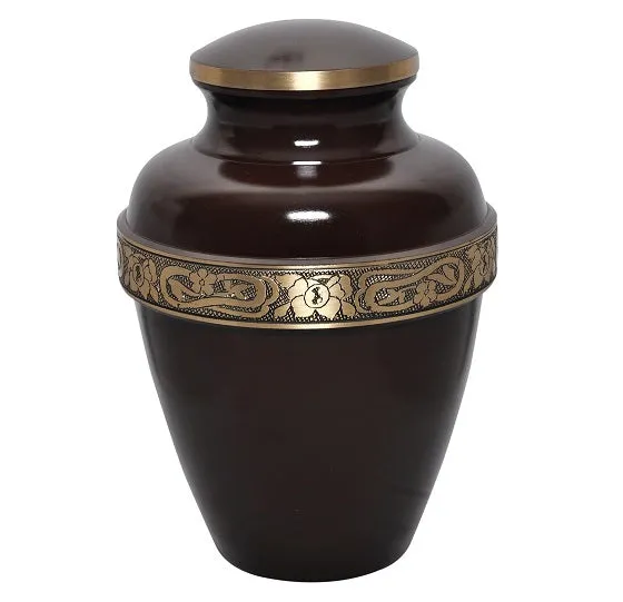 Capella Burgundy Cremation Urn