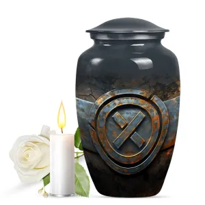 Catholic Remembrance: Elegant Memorial Urn for Treasured Ashes