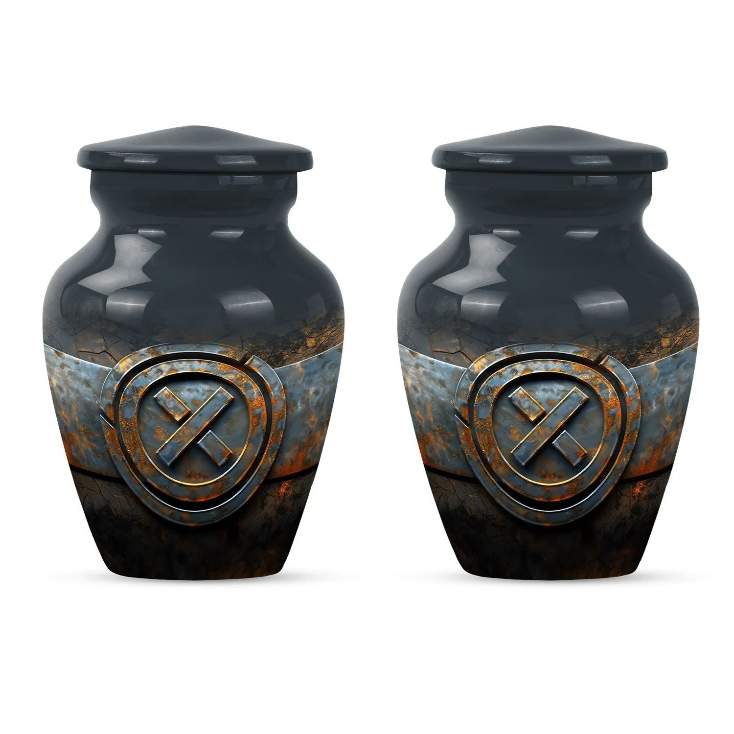 Catholic Remembrance: Elegant Memorial Urn for Treasured Ashes