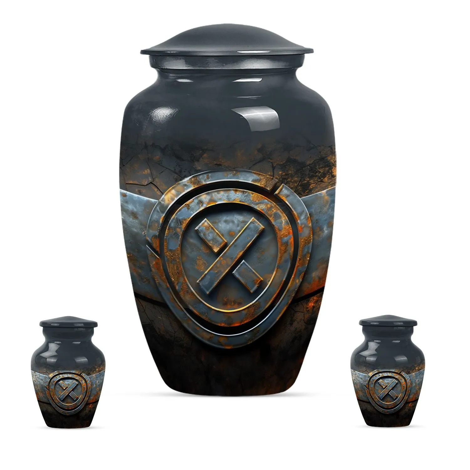 Catholic Remembrance: Elegant Memorial Urn for Treasured Ashes