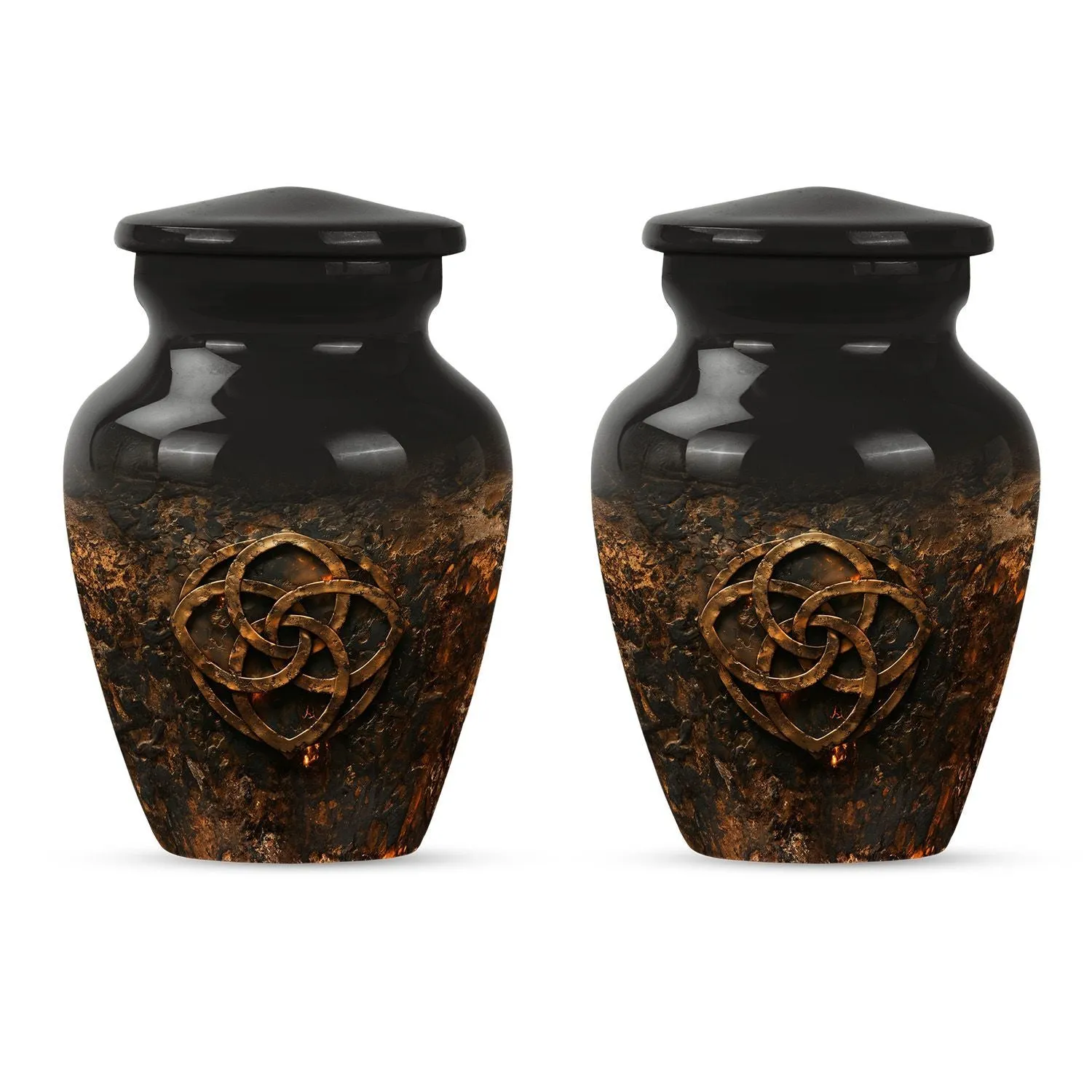 Catholic Tribute: Reverent Memorial Urn for Eternal Rest