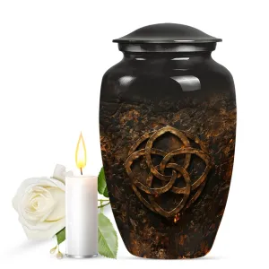 Catholic Tribute: Reverent Memorial Urn for Eternal Rest