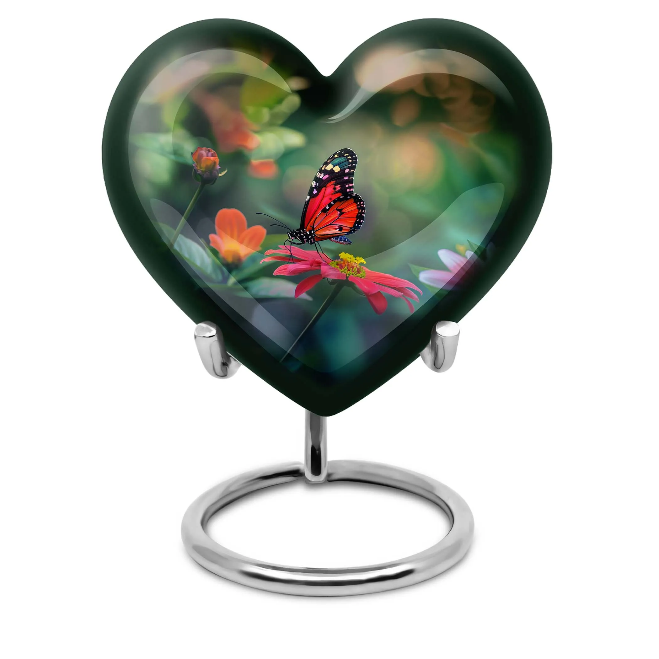Cherishing Butterfly: A Tranquil Memorial Urn for Remembrance