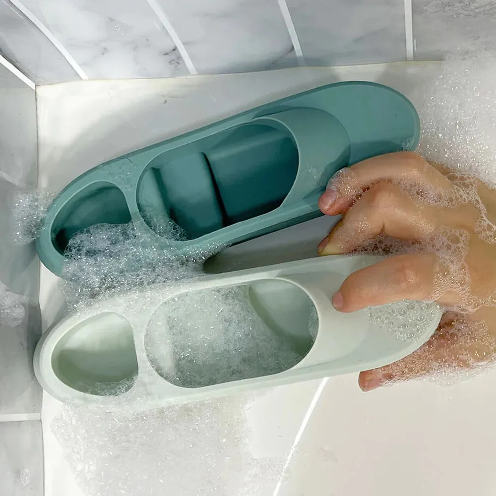 Cherub Baby Silicone Bath Toy Boats Oyster Sage