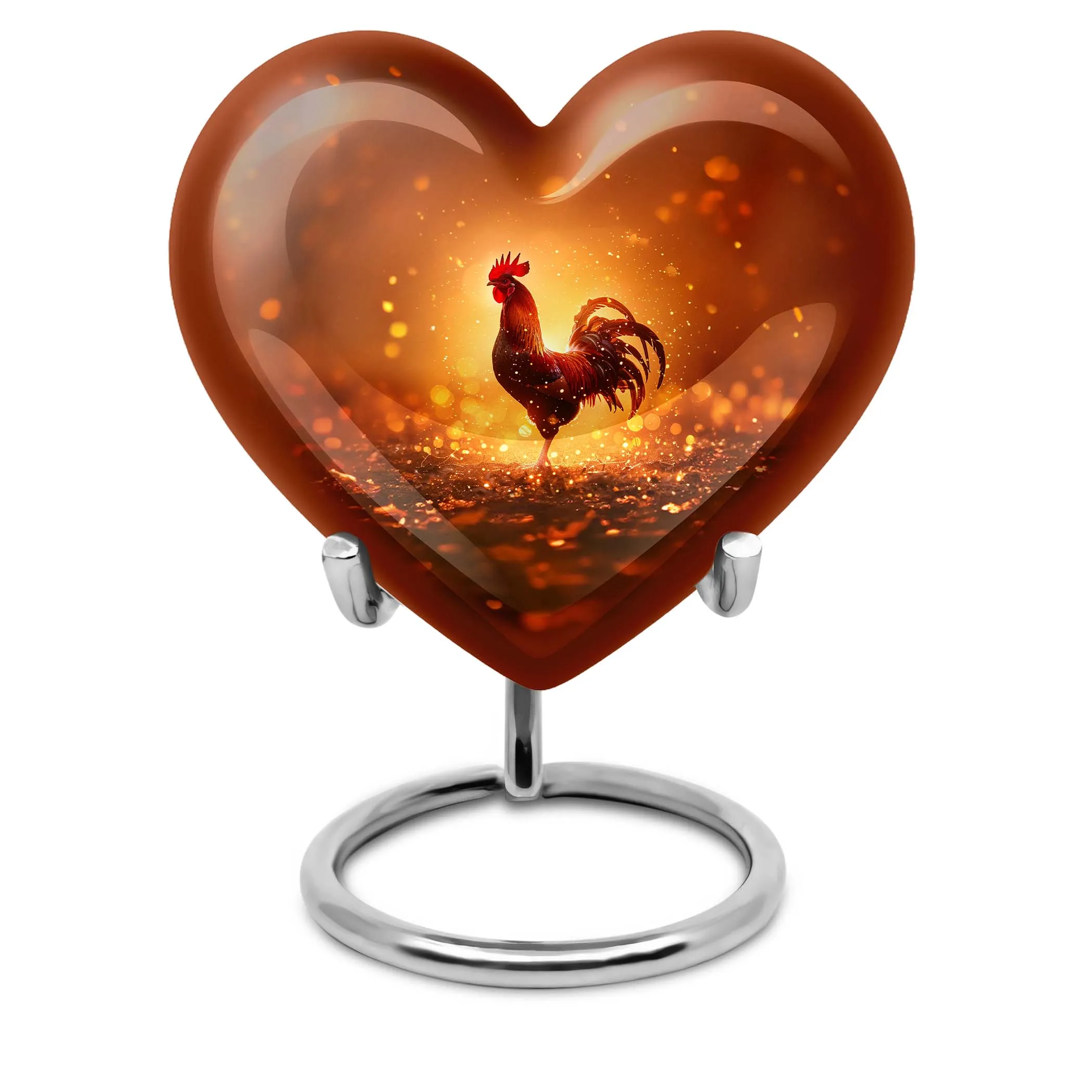 Chicken Renown Urn - Memorial Sanctuary for Departed Souls