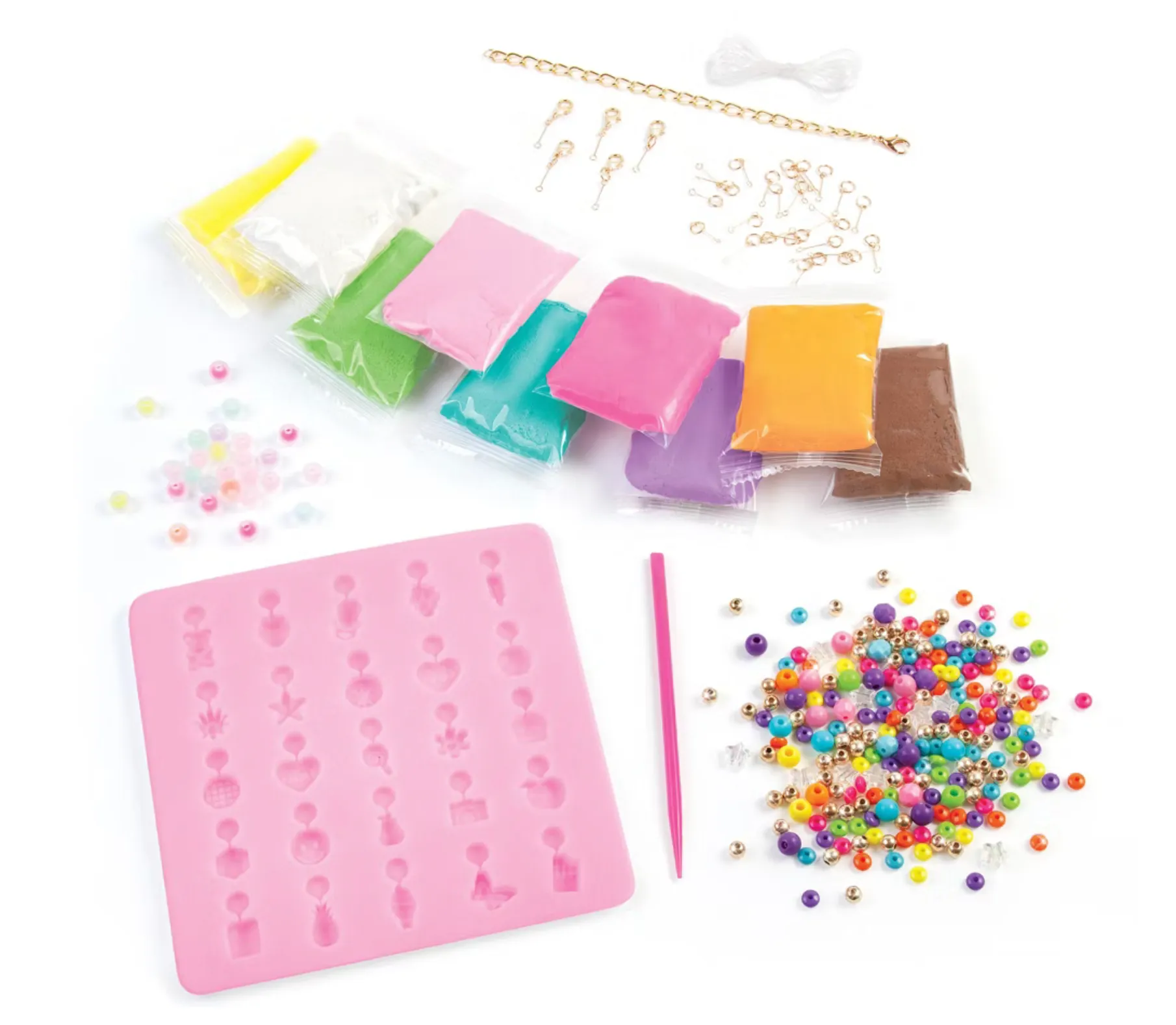Clay Charm DIY Jewelry Kit