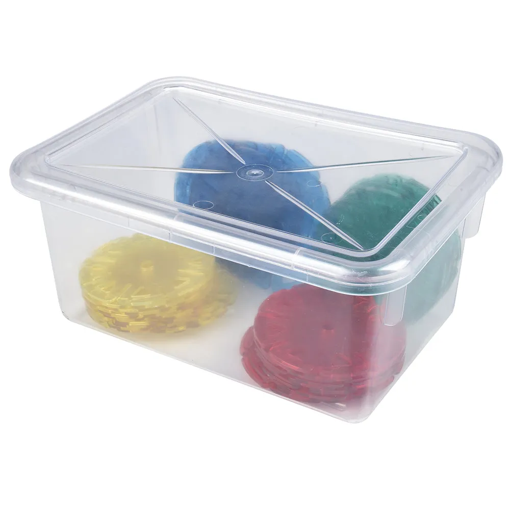 Clear Tough Tote | Durable Classroom Storage Bin