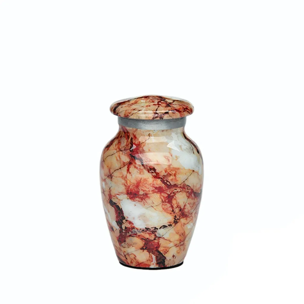CLEARANCE - KEEPSAKE Classic Alloy Urn -9005-  Desert Swirl