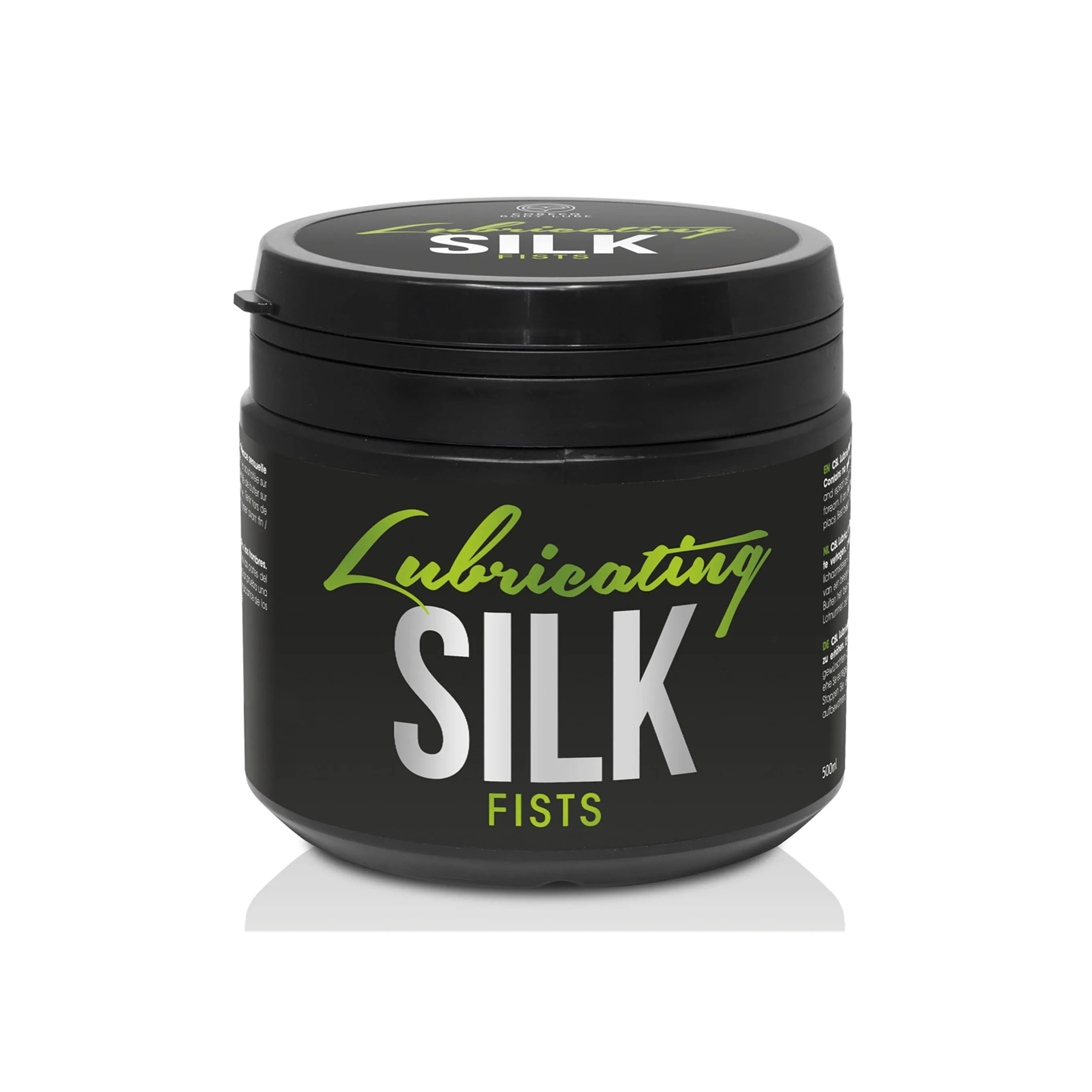 Cobeco Pharma - Lubricating Silk Fists Water Based Lubricant 500ml