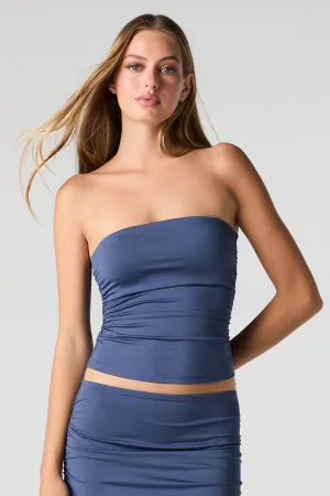 Contour Ruched Tube Top