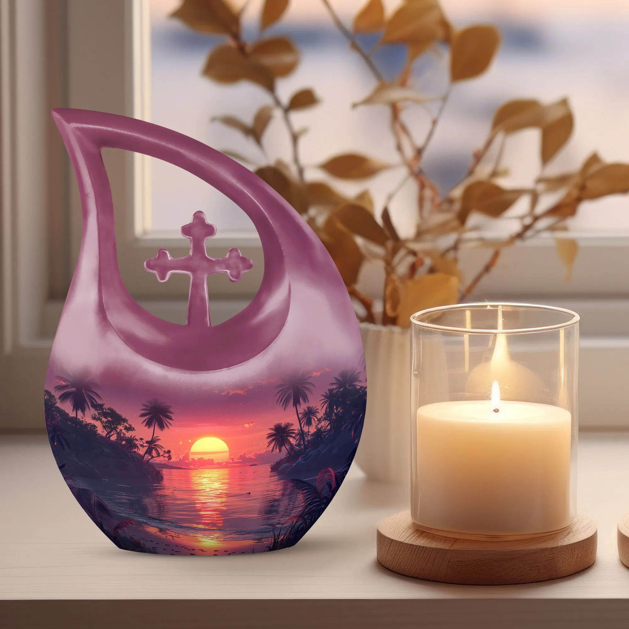 Cosmic Ballet Urn - Enigmatic Memorial Urn Artistically Crafted