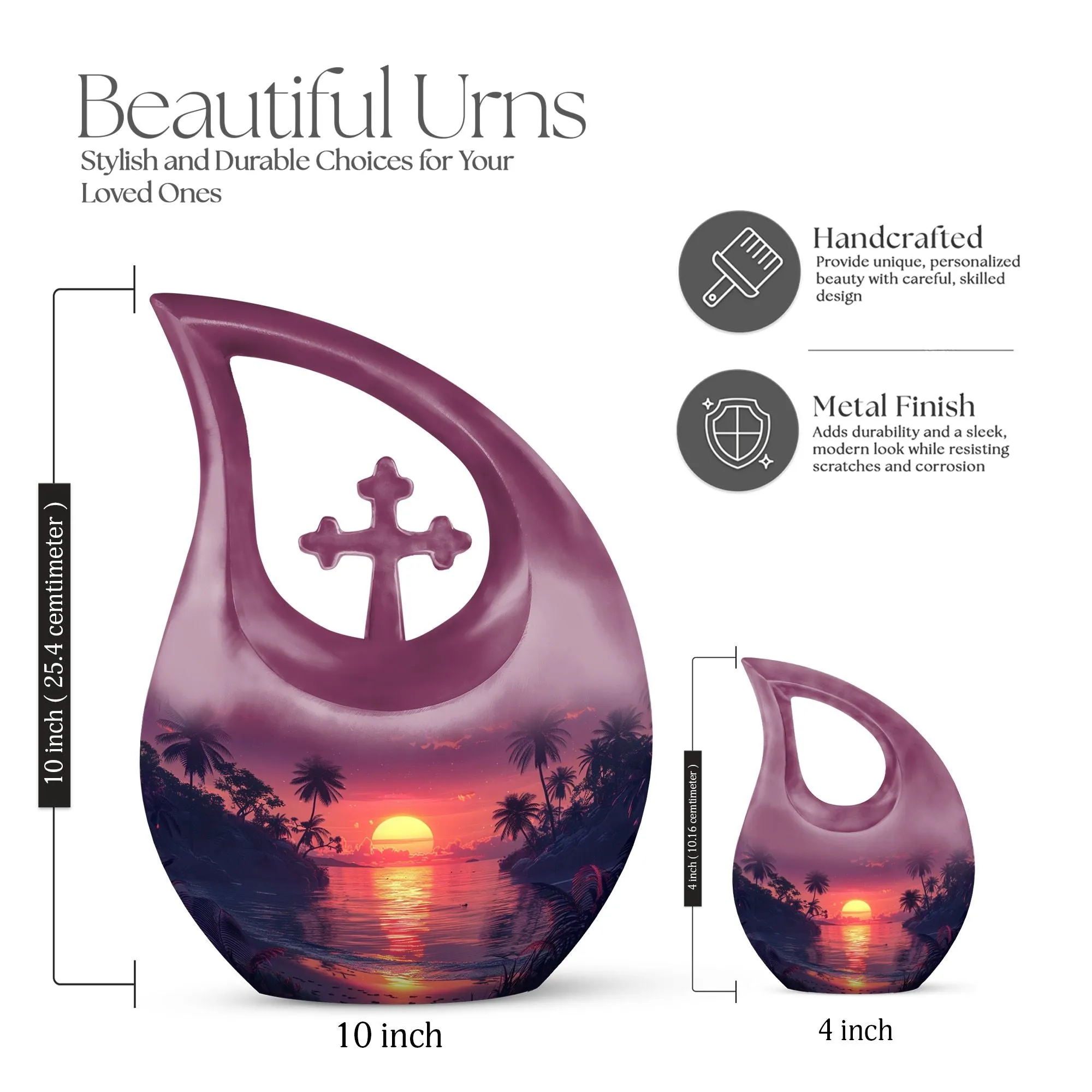 Cosmic Ballet Urn - Enigmatic Memorial Urn Artistically Crafted
