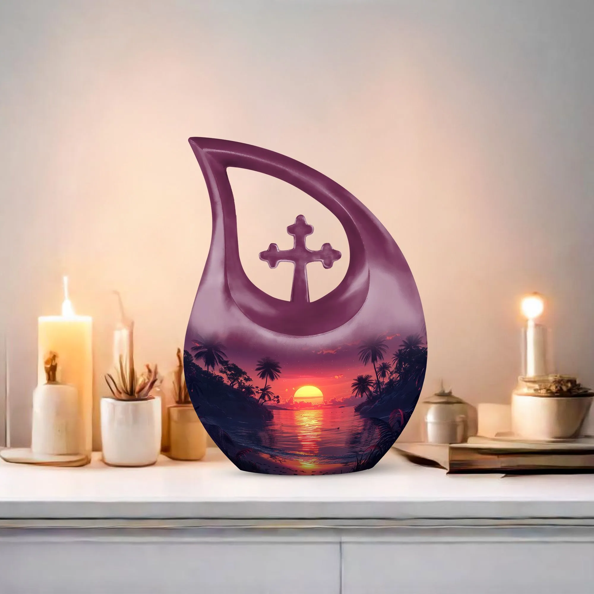 Cosmic Ballet Urn - Enigmatic Memorial Urn Artistically Crafted