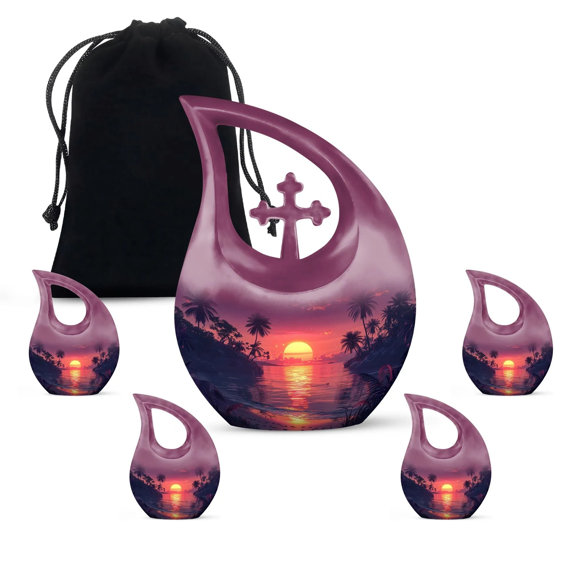 Cosmic Ballet Urn - Enigmatic Memorial Urn Artistically Crafted
