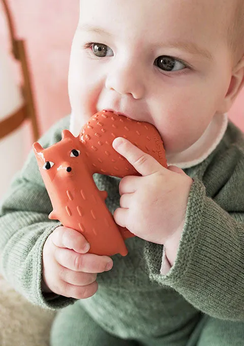 Cyril Squirrel Fox Teether - Donna Wilson