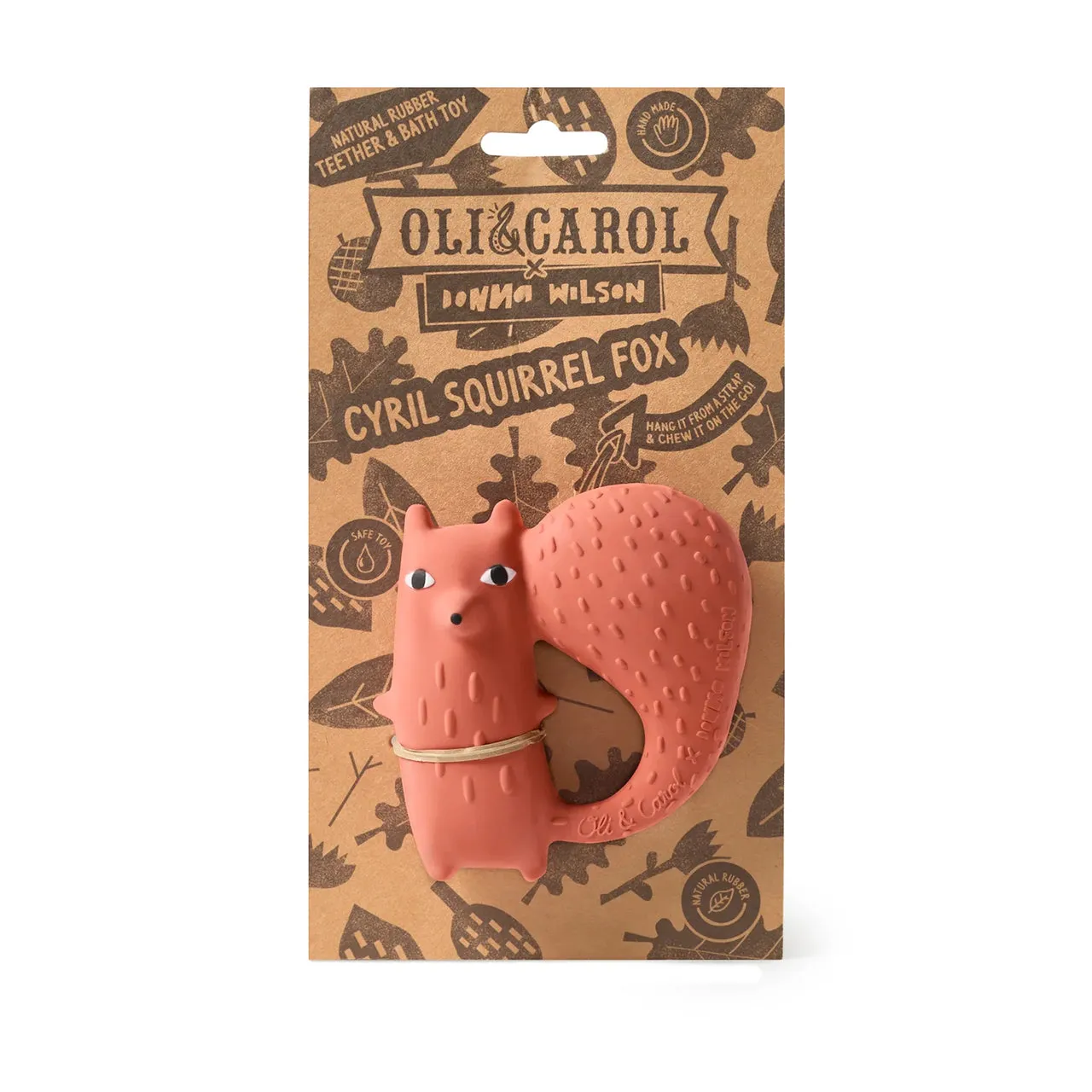 Cyril Squirrel Fox Teether - Donna Wilson