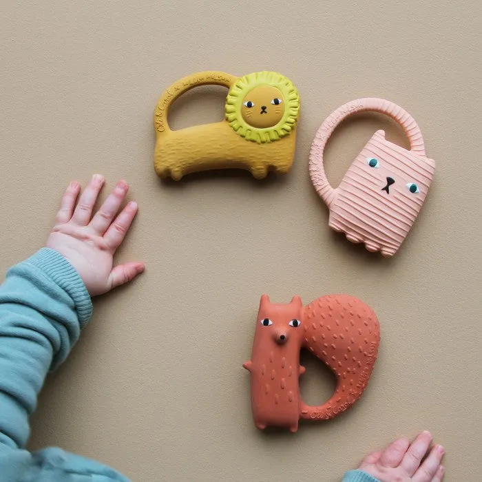 Cyril Squirrel Fox Teether - Donna Wilson