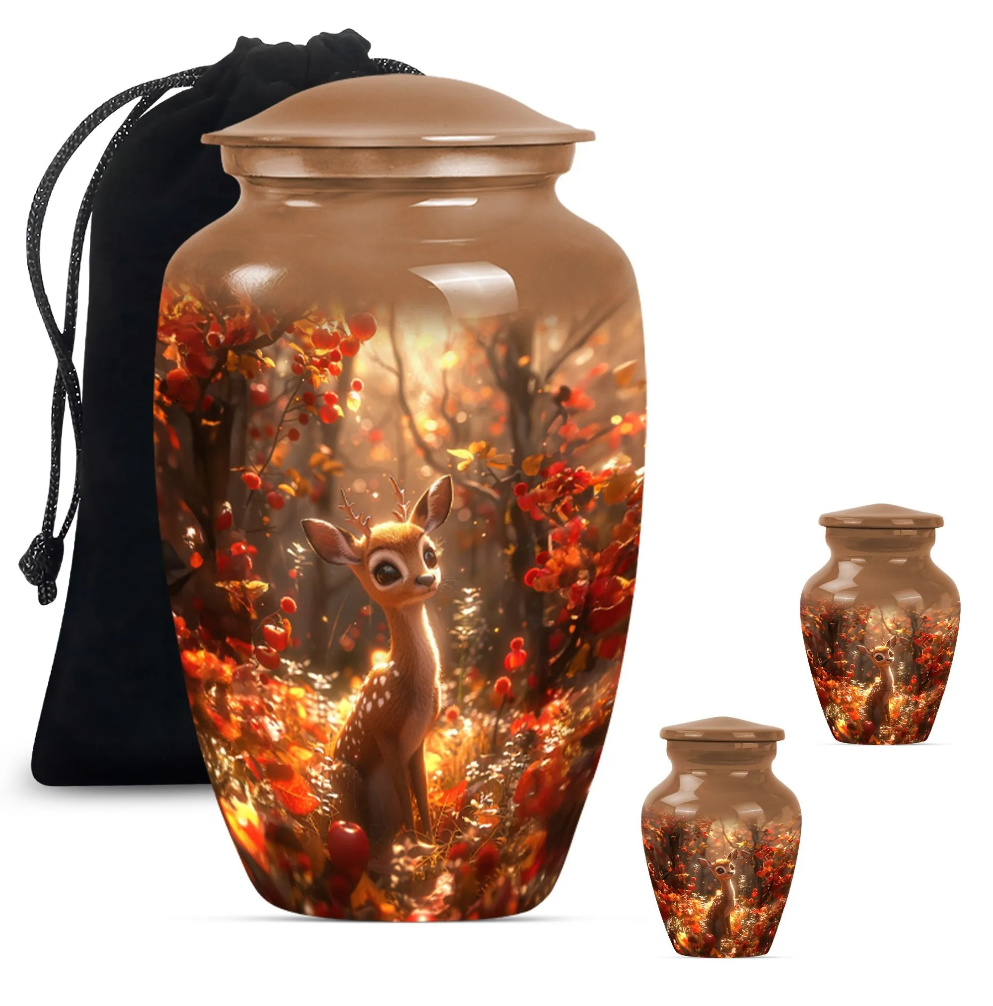Deer Cremation Keepsake: Unforgettable Memorial Human Urn