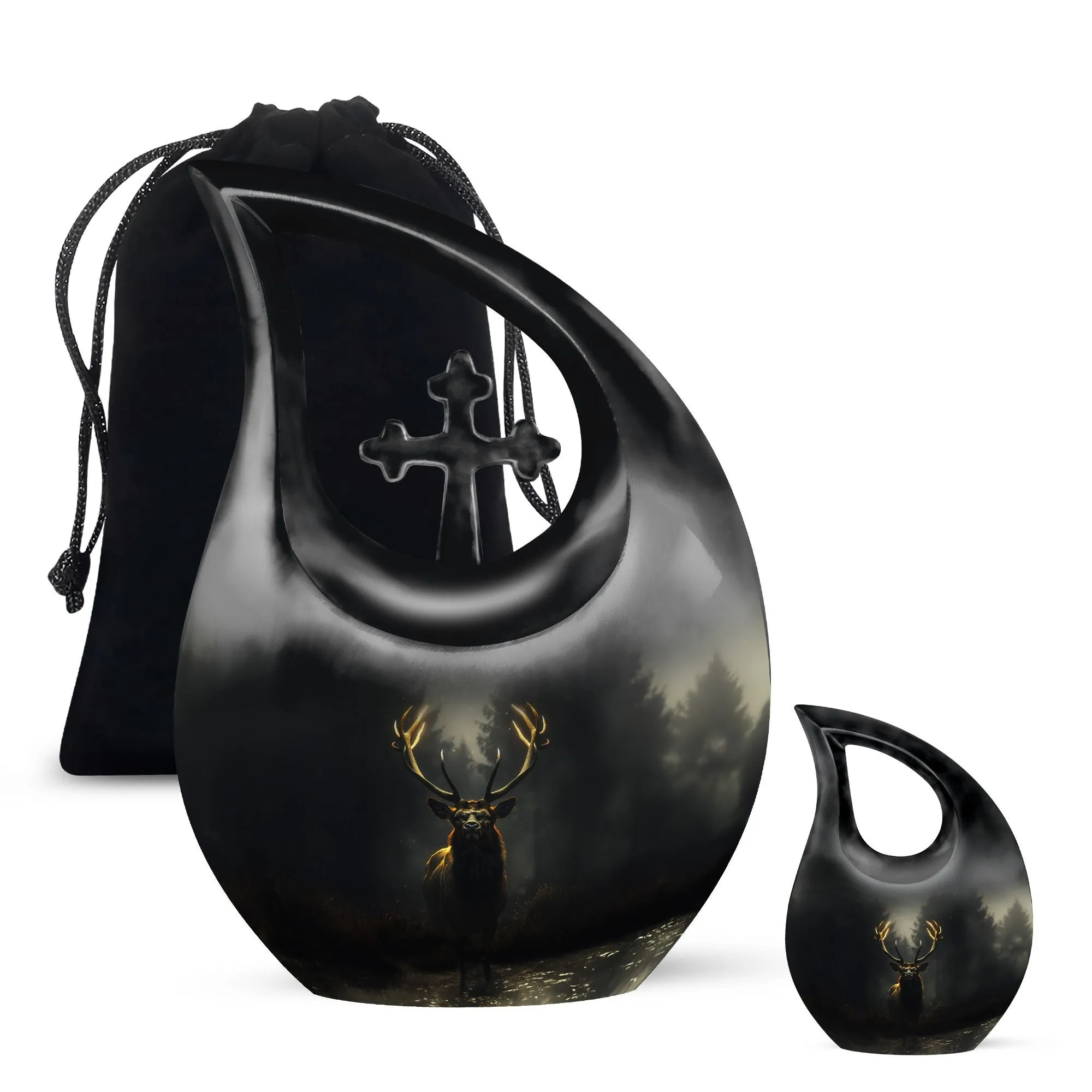 Deer Cremation Urn : Affordable Cremation Urn For Human Ashes