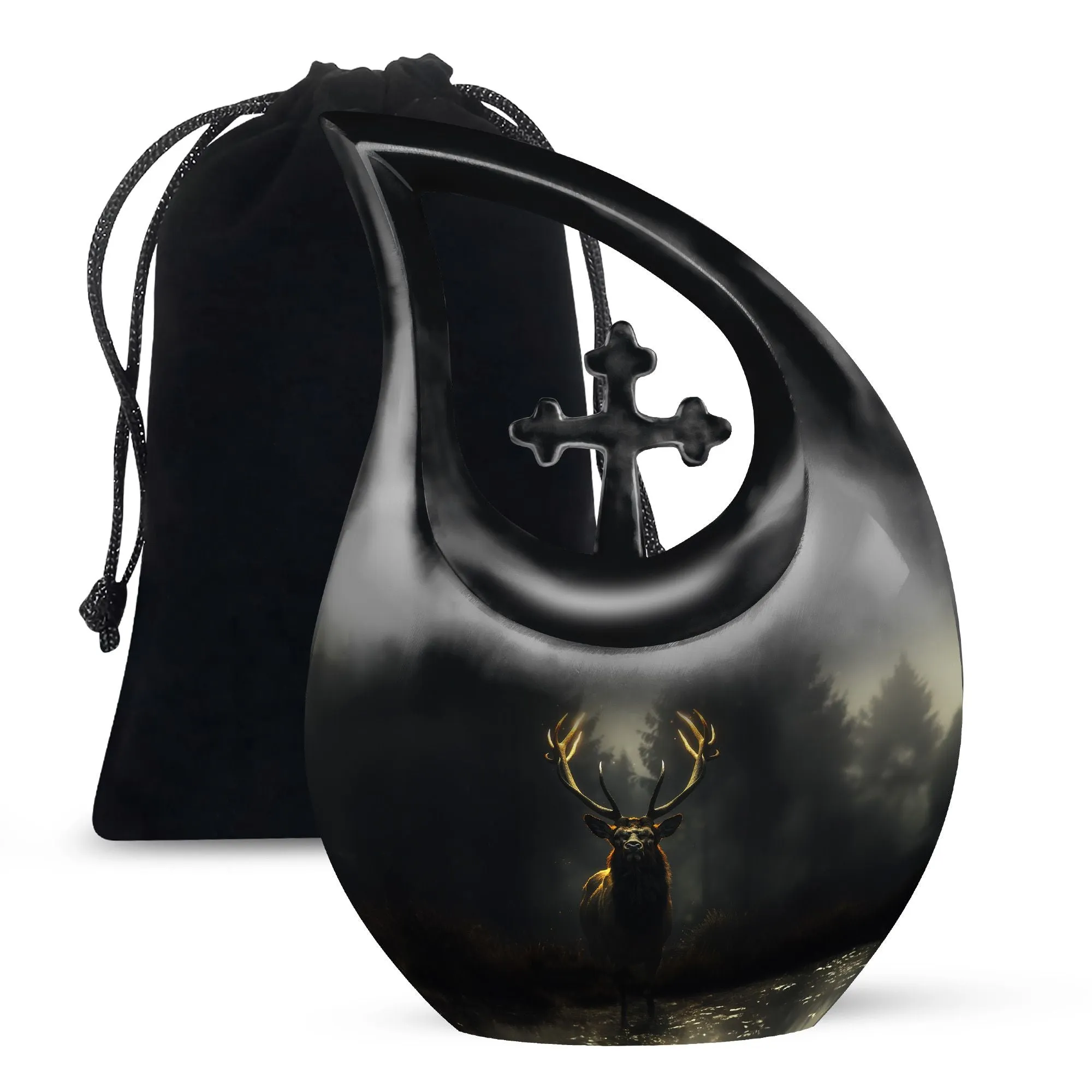 Deer Cremation Urn : Affordable Cremation Urn For Human Ashes