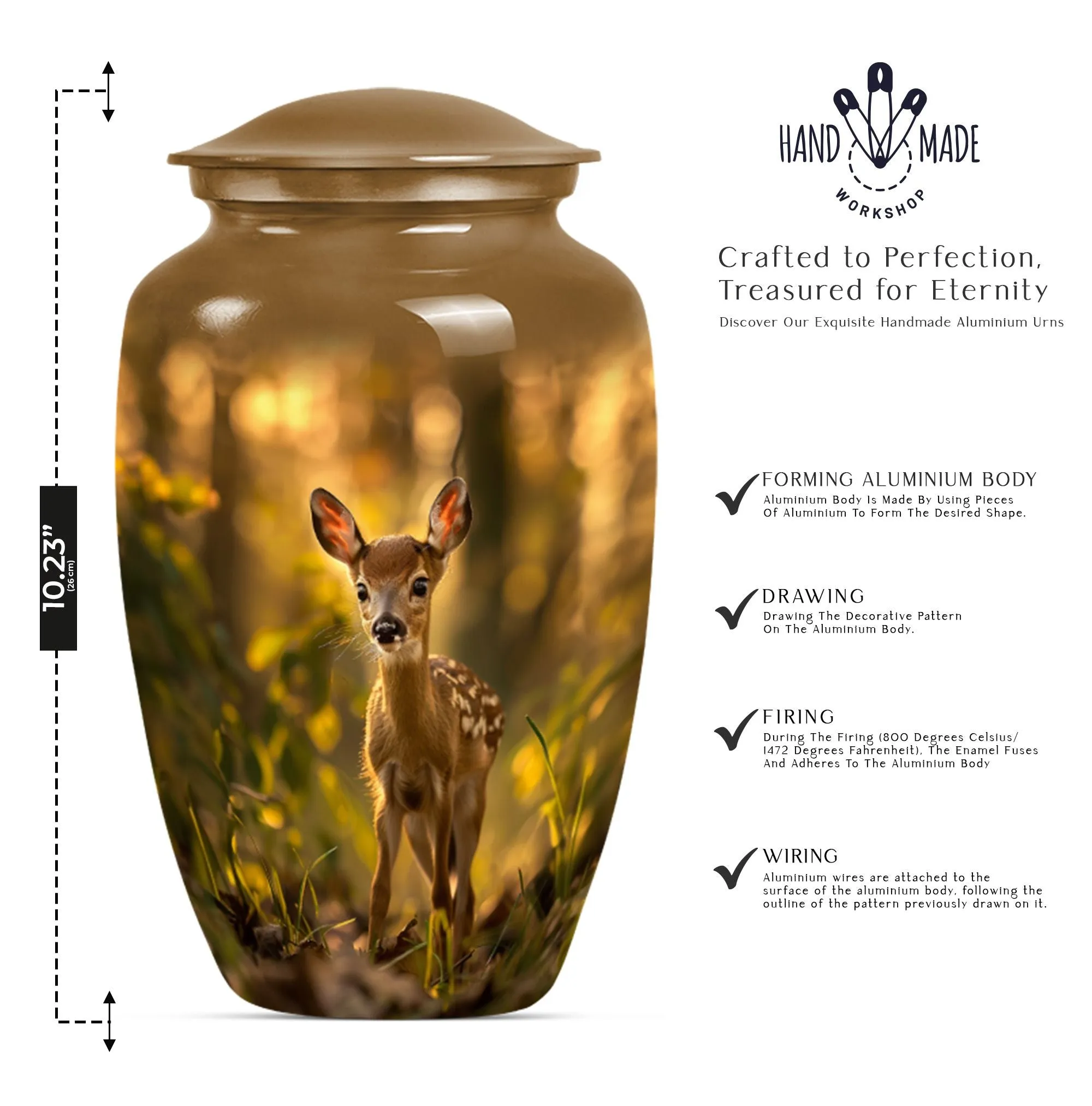 Deer Urn Eternity: Trendy and Timeless Classic Human Cremation