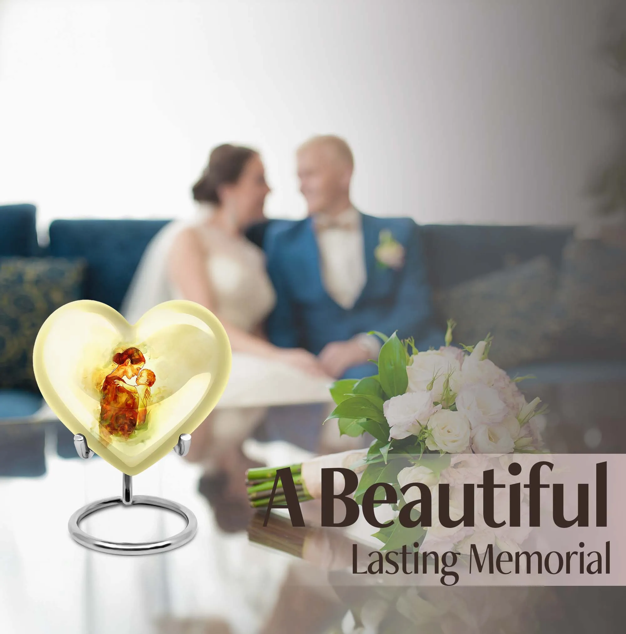 Distinctive Cremation Memorial Urn for Loved Ones