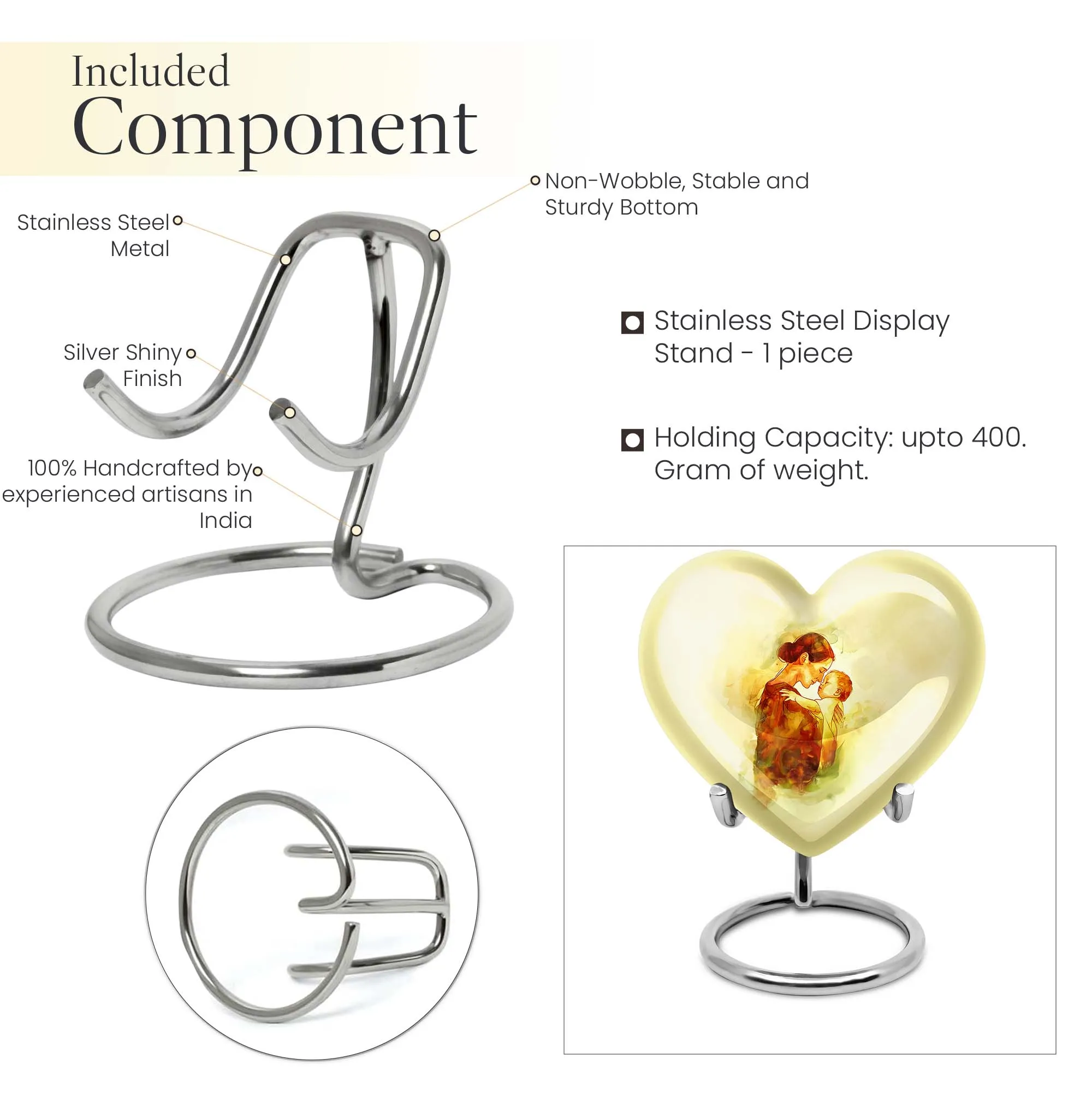 Distinctive Cremation Memorial Urn for Loved Ones