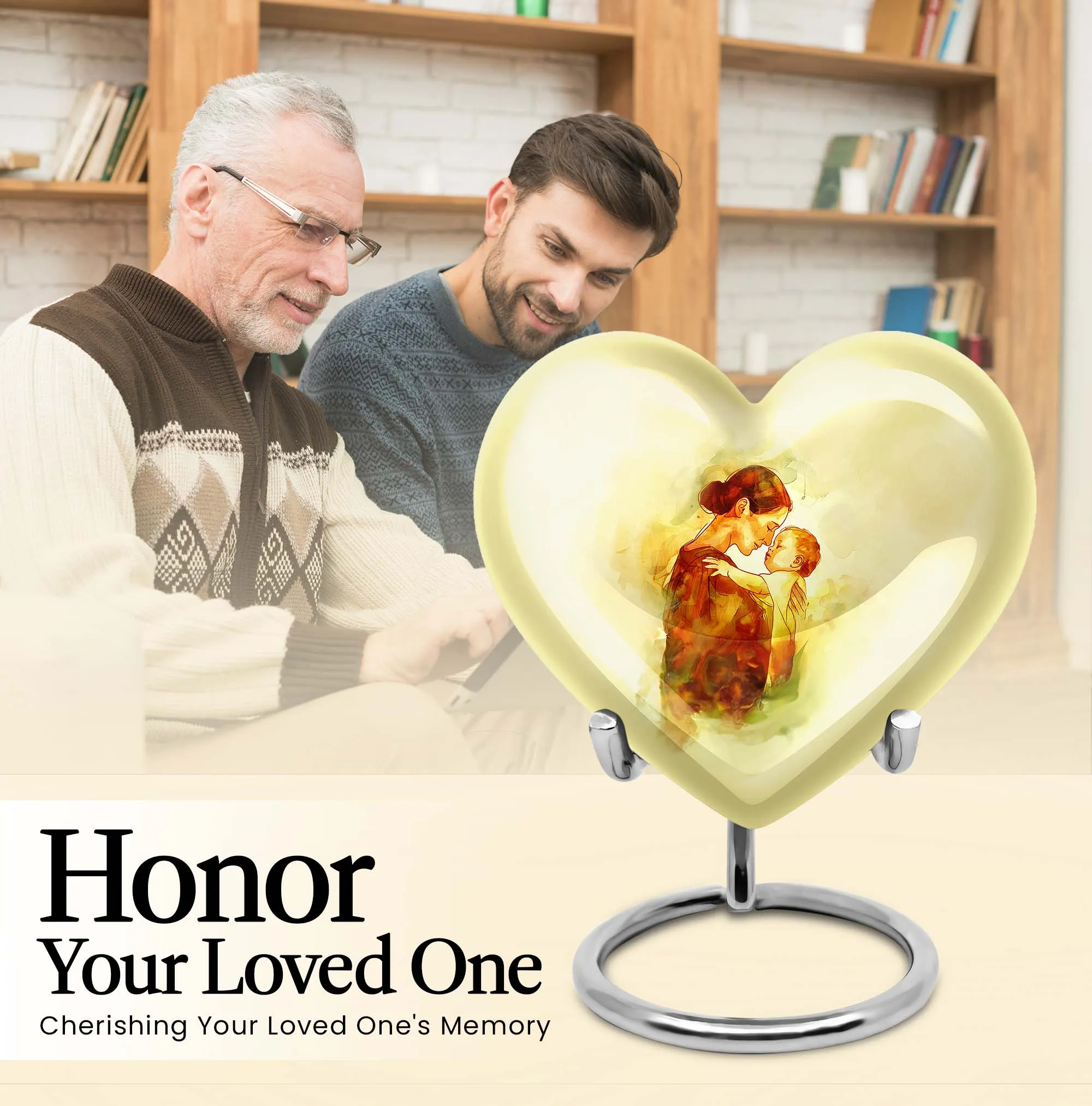 Distinctive Cremation Memorial Urn for Loved Ones