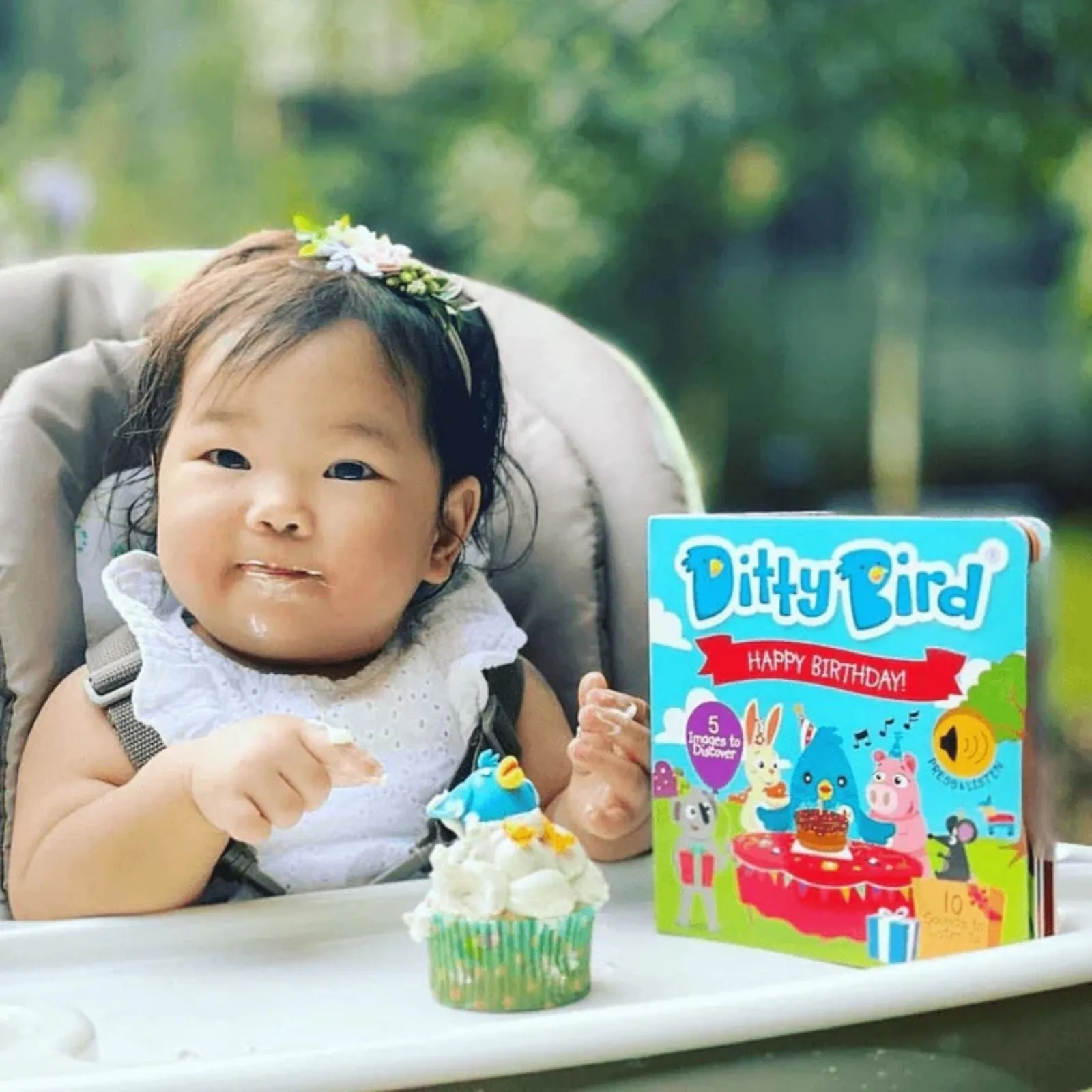 Ditty Bird Happy Birthday Book