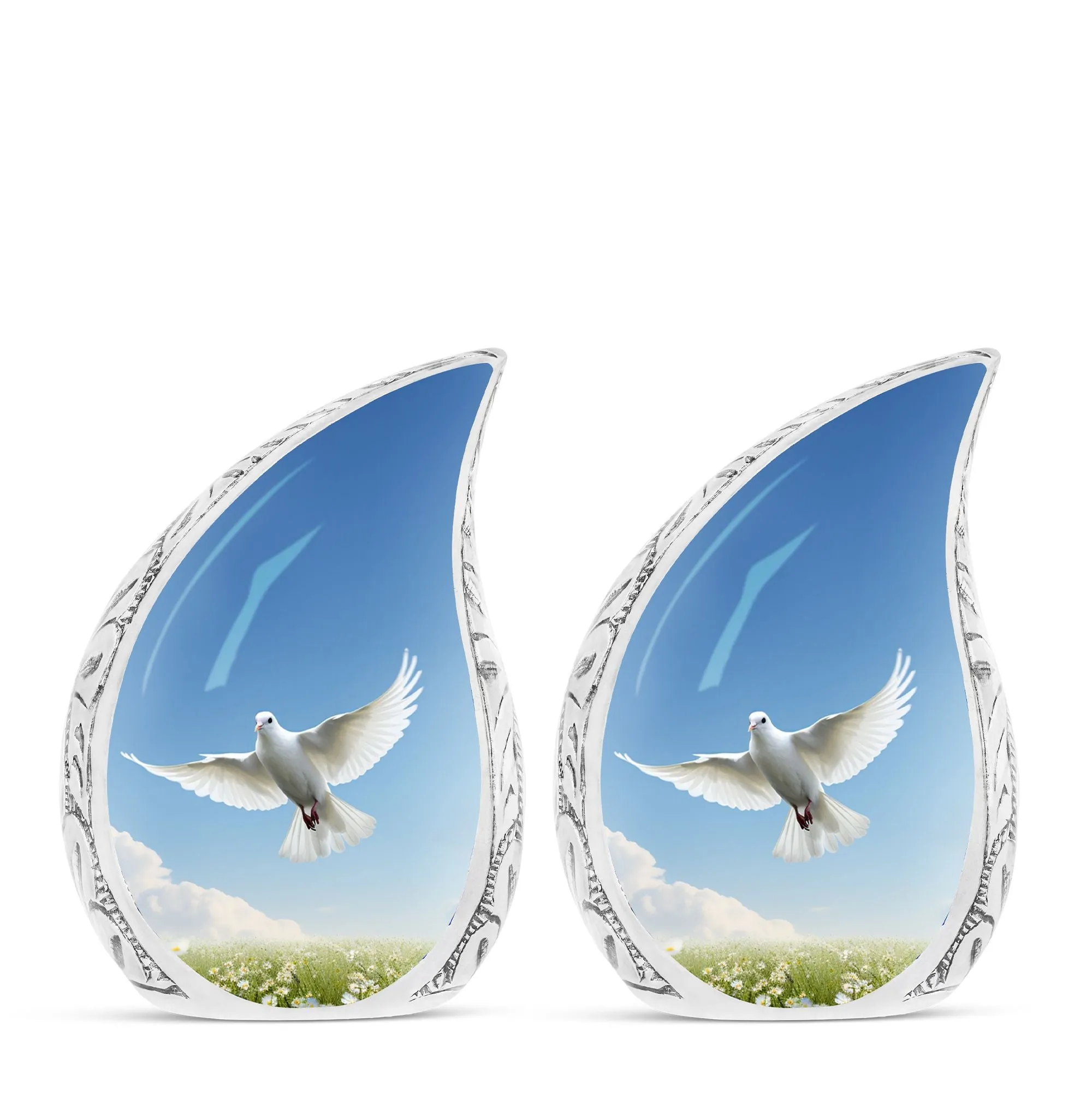 Dove Sanctuary: Elegant Adult Cremation Urn For Cherished Memories