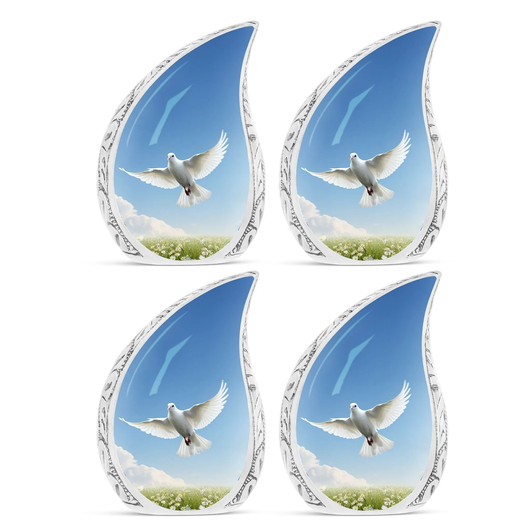 Dove Sanctuary: Elegant Adult Cremation Urn For Cherished Memories
