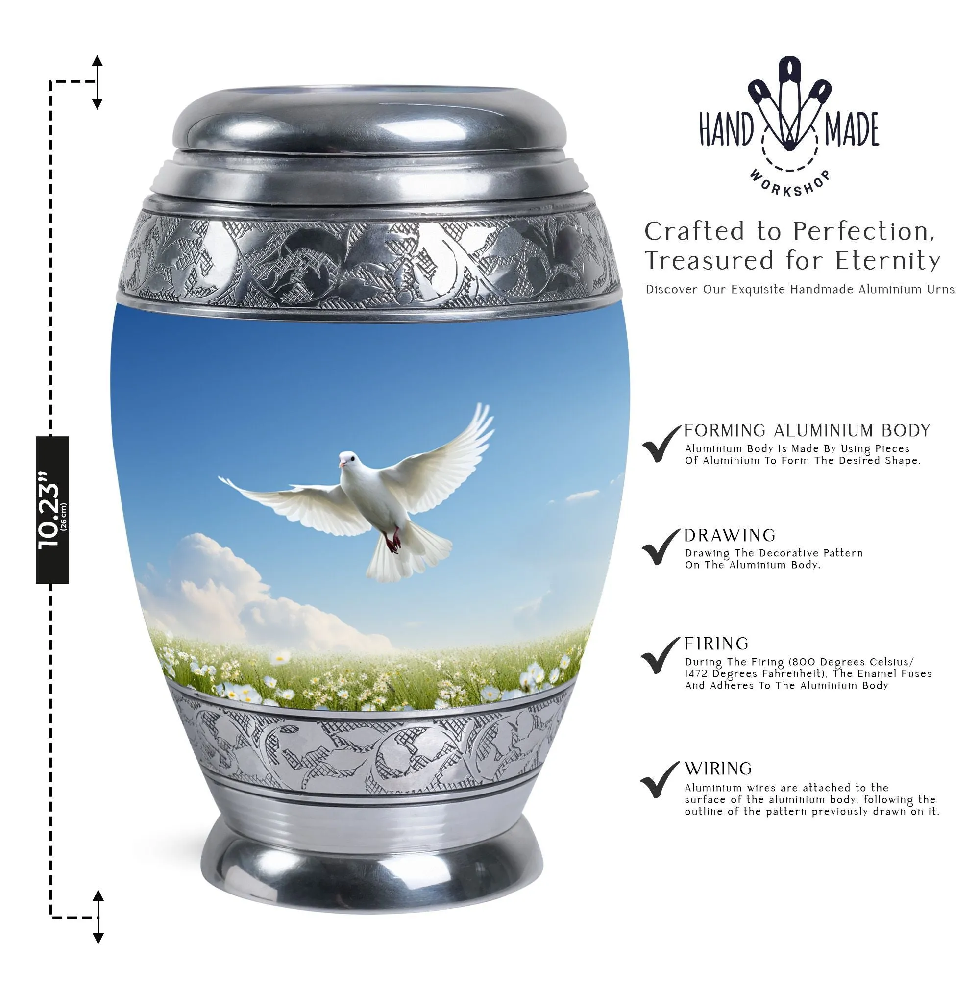 Dove Urn for Ashes - A Cherished Cremation Urn for Adults