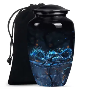 Dragon Embrace: Timeless Cremation Urn for Cherished Memories