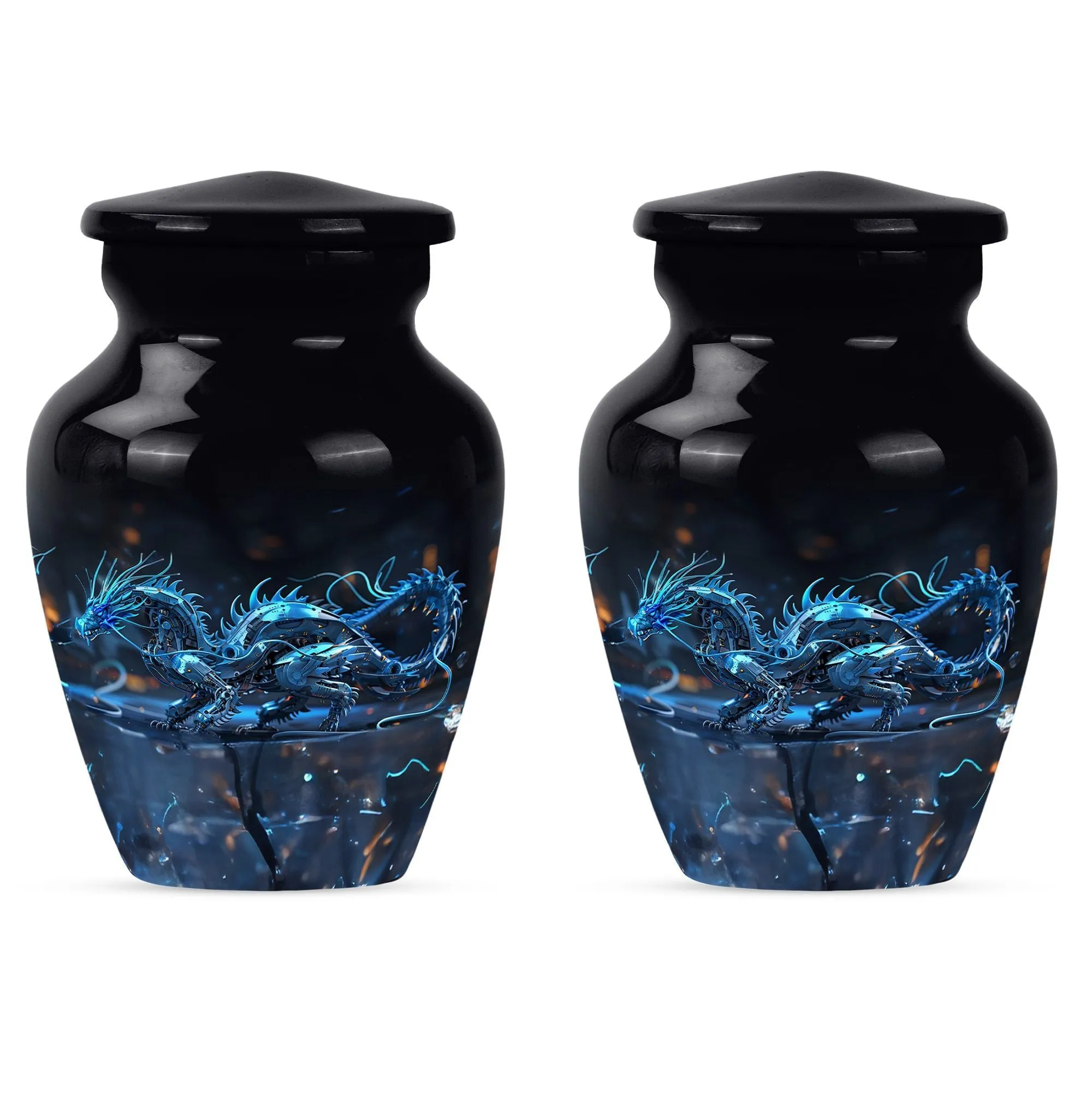 Dragon Embrace: Timeless Cremation Urn for Cherished Memories