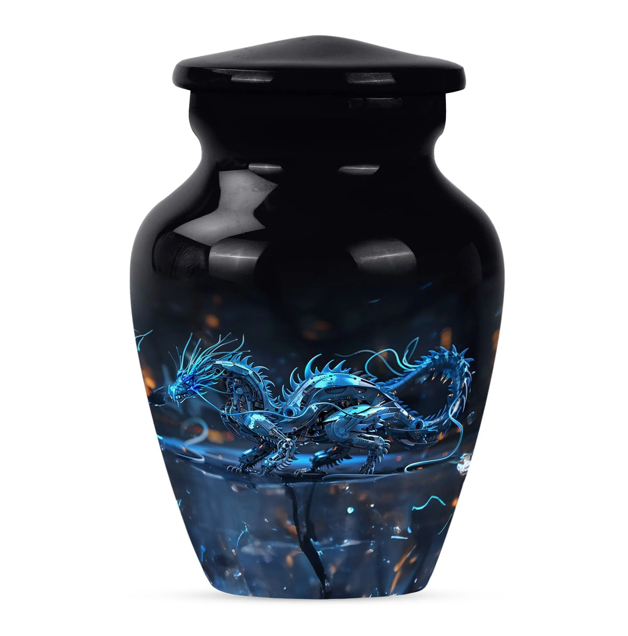 Dragon Embrace: Timeless Cremation Urn for Cherished Memories