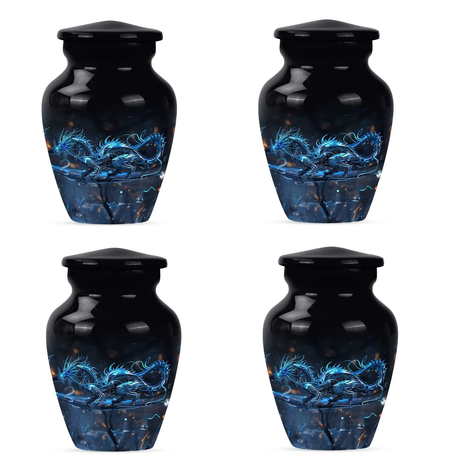 Dragon Embrace: Timeless Cremation Urn for Cherished Memories