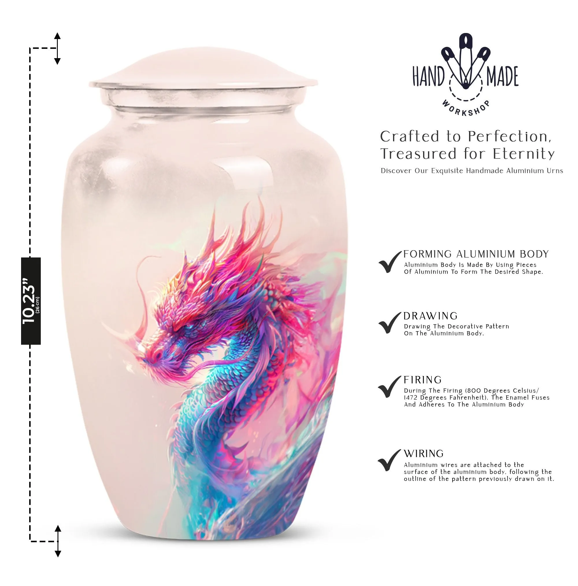 Dragon Urn : Personalized Burial Urn for Lasting Memories