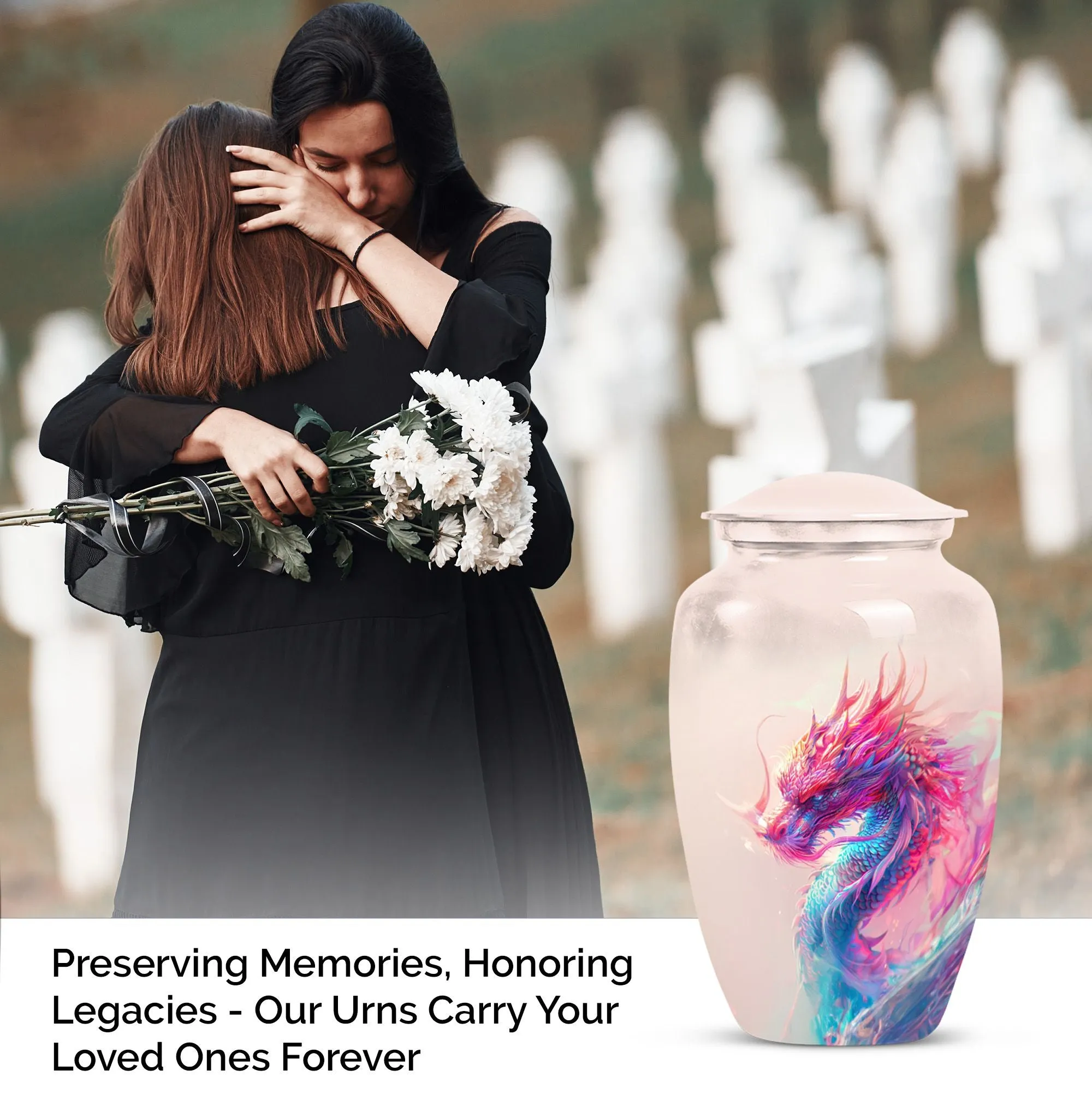 Dragon Urn : Personalized Burial Urn for Lasting Memories