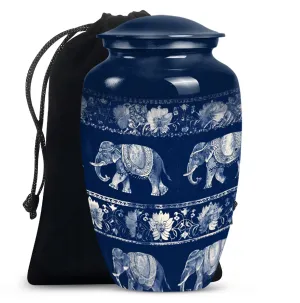 Elephant Family Memorial Urn, Sublime Resting Place