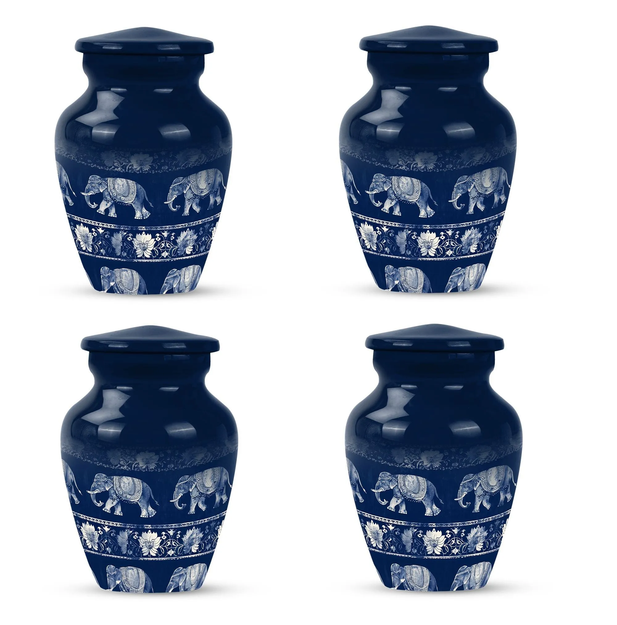 Elephant Family Memorial Urn, Sublime Resting Place