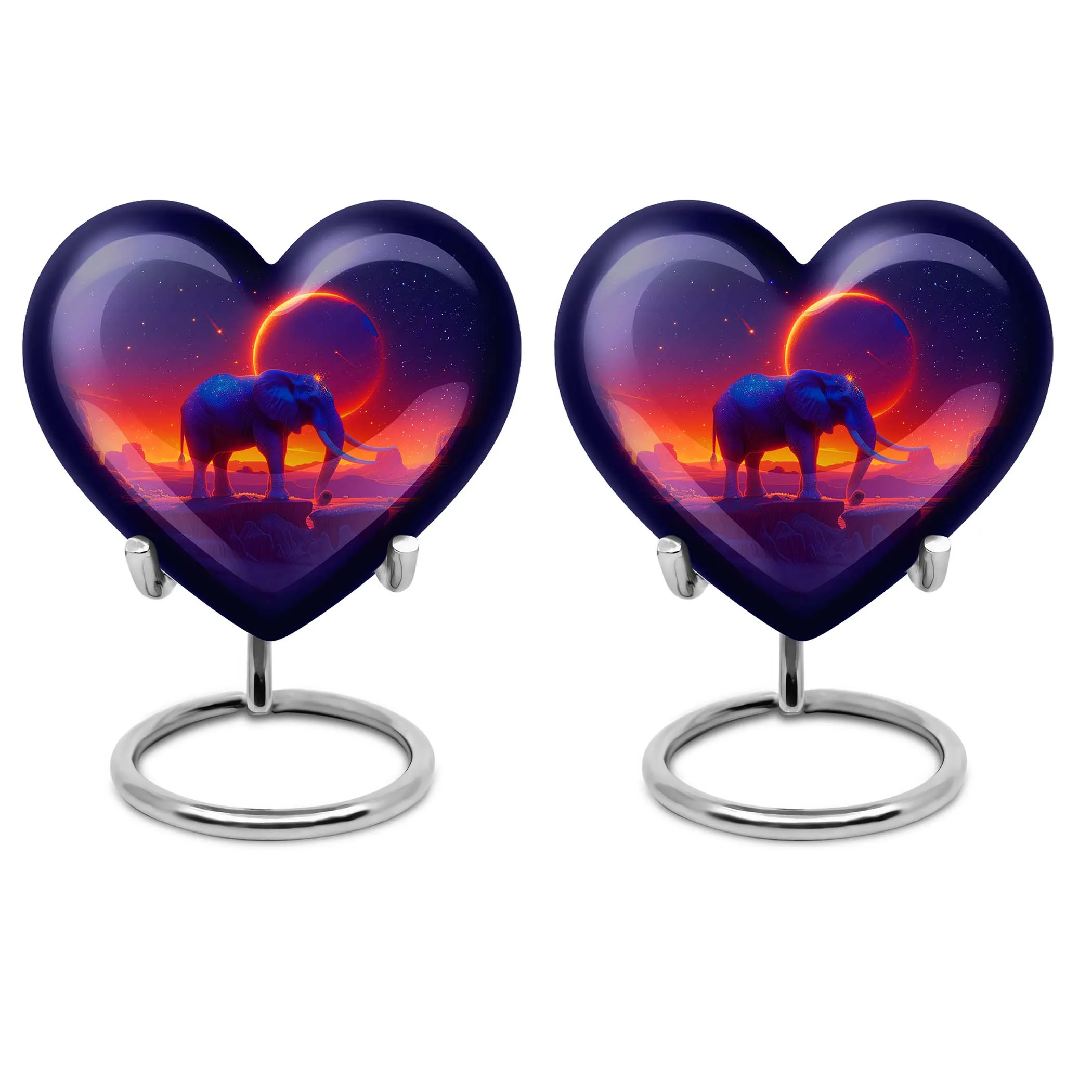Elephant Memorial Keepsake for Cherished Adults, A Dignified Tribute