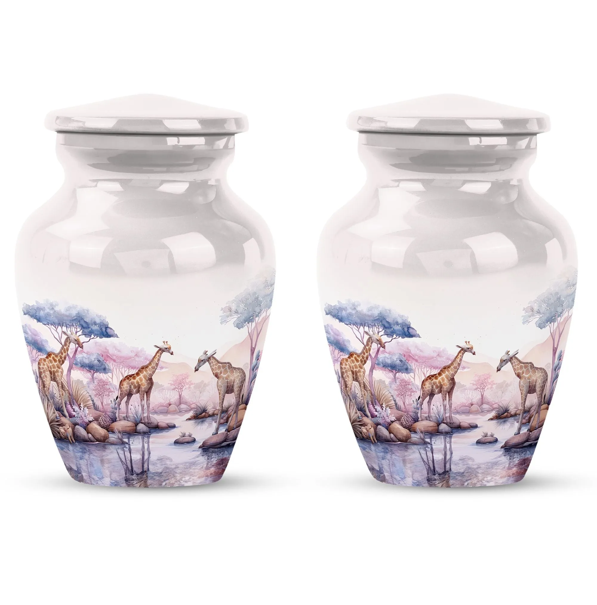 Elephant Urn:  Cremation Memorial Urn, Engraving Option Available