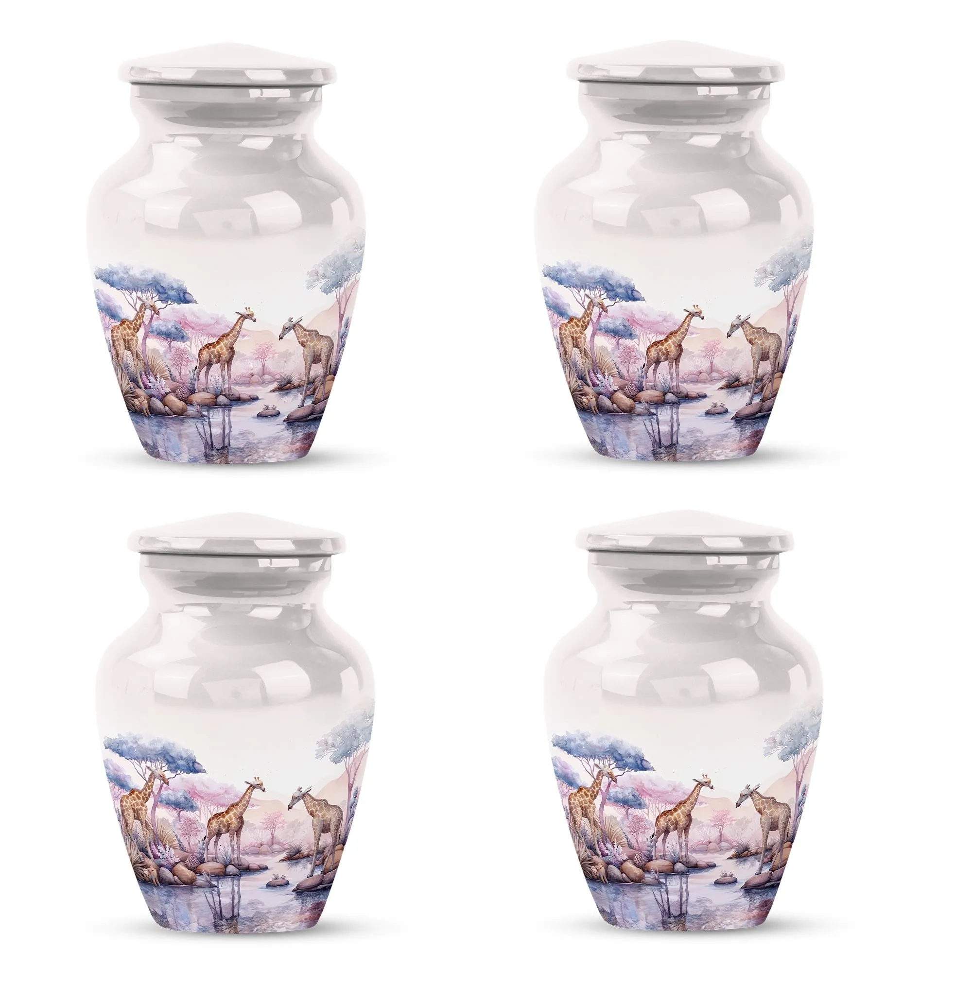 Elephant Urn:  Cremation Memorial Urn, Engraving Option Available