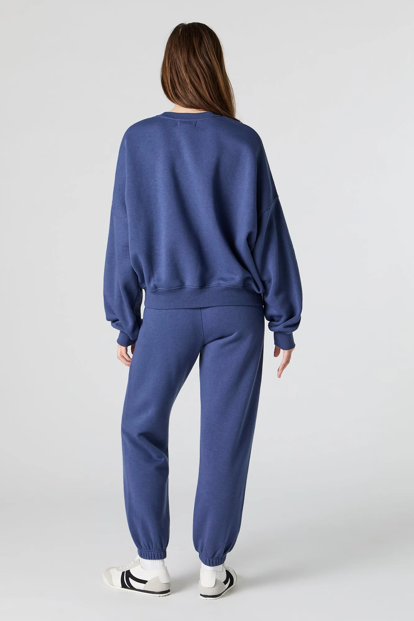 Embroidered Fleece Jogger