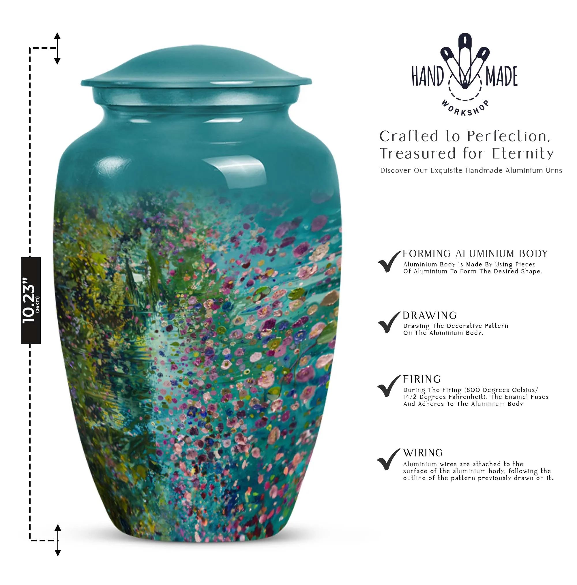 Eternal Blossom Cremation Remembrance, Funeral Urn